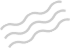 Decorative wave shape