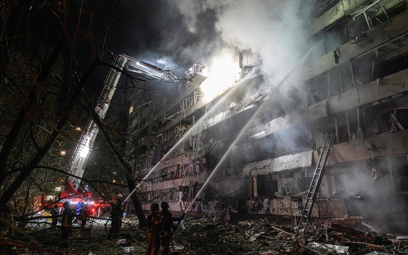 Four Killed, 29 Injured in Russian Attacks on Ukraine