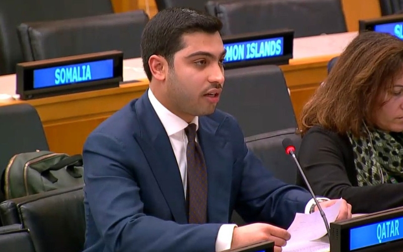 Qatar Says Resource Exploitation in Occupied Palestinian Territory and Syrian Golan Hinders Sustainable Development