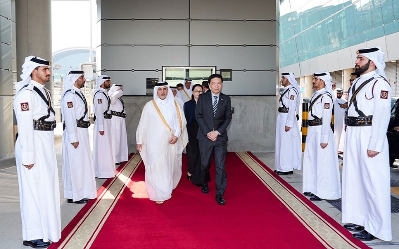 Singapore Prime Minister Lawrence Wong Arrives in Doha for Official Visit