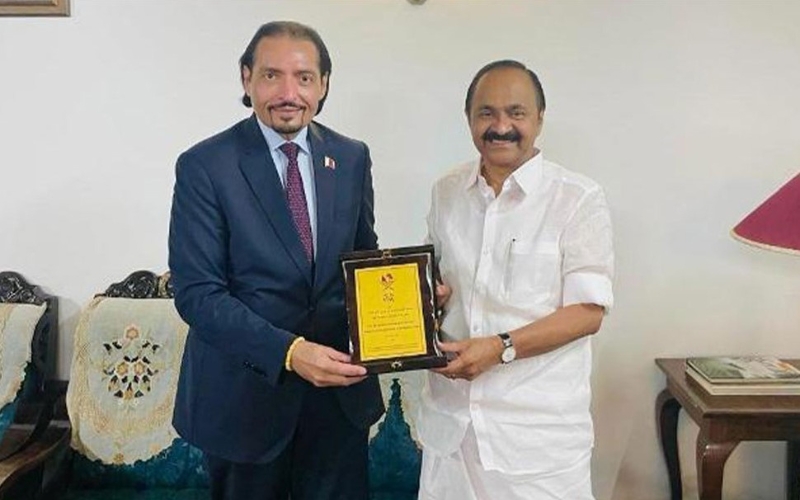 Kerala Chief Minister Meets Qatar’s Ambassador to India