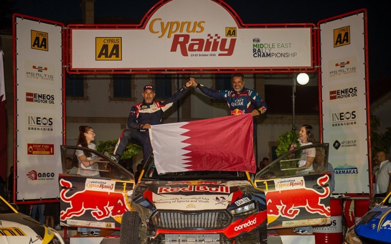 Qatar’s Nasser Al Attiyah Claims Record 21st Middle East Rally Championship Title