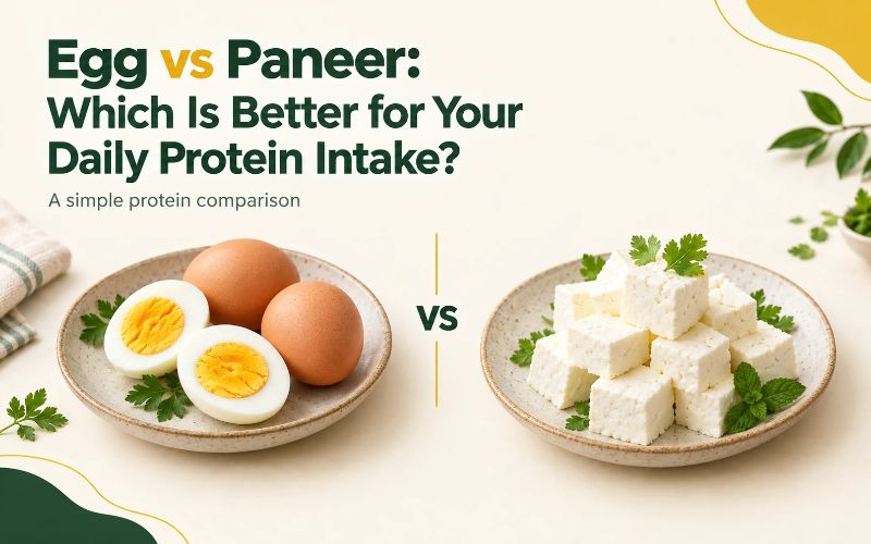 Egg vs Paneer: Which Is Better for Your Daily Protein Intake?