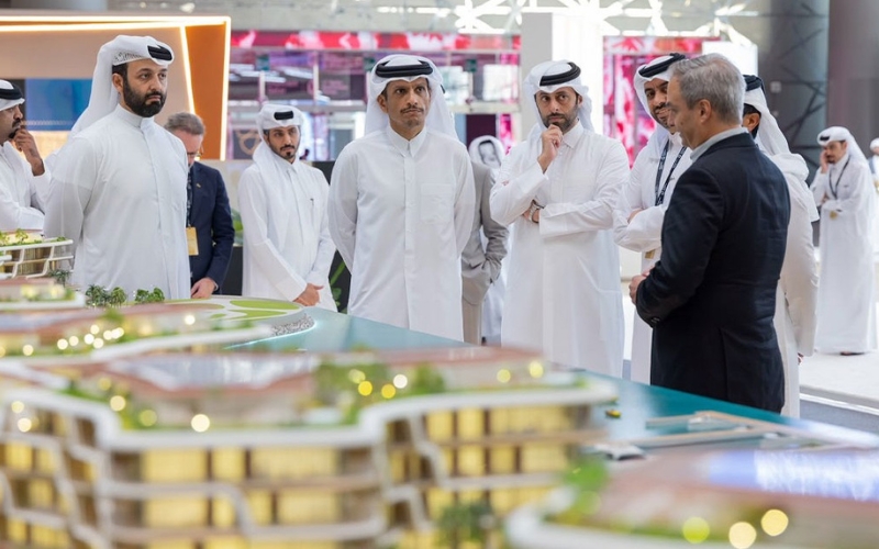 Qatar Prime Minister Visits Cityscape Qatar 2026