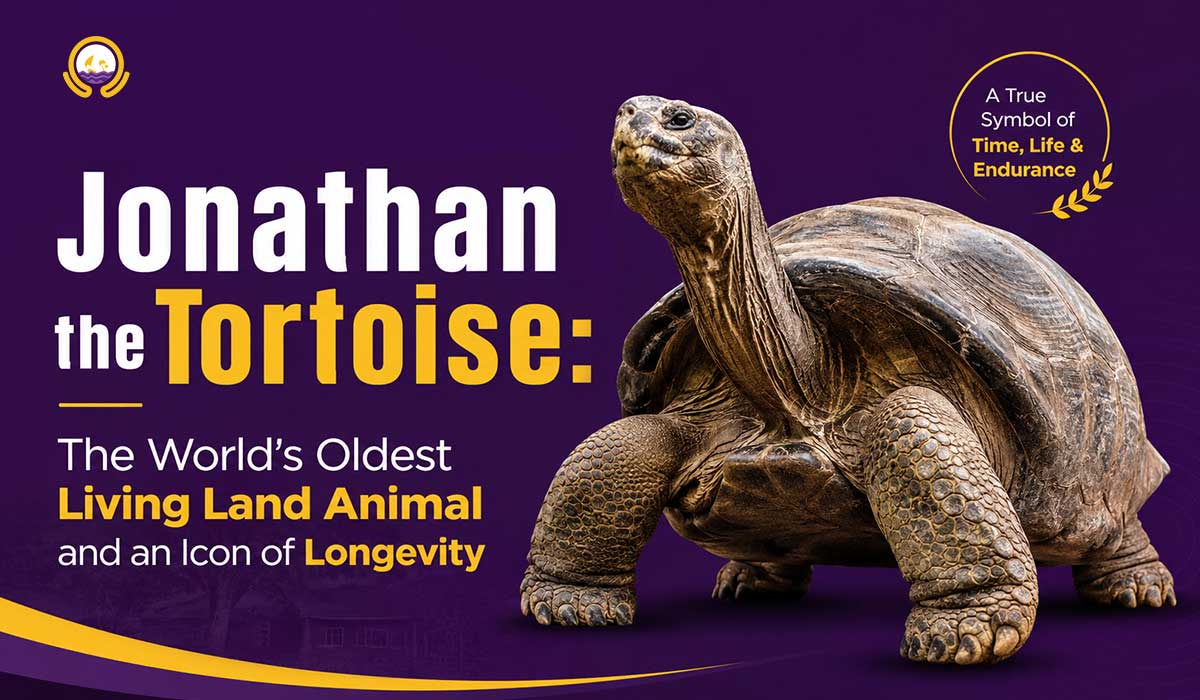 Jonathan the Tortoise The World’s Oldest Living Land Animal at 194 Years Old