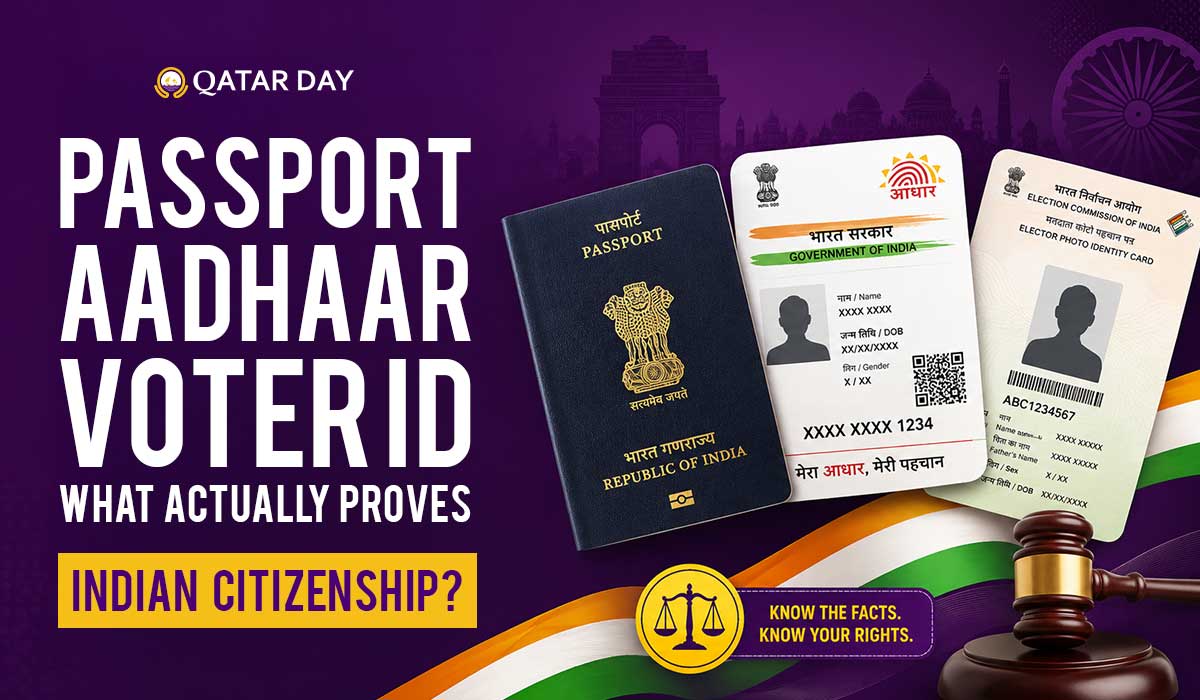 Indian Citizenship Documents Explained Passport, Aadhaar & Voter ID Clarification for Expats