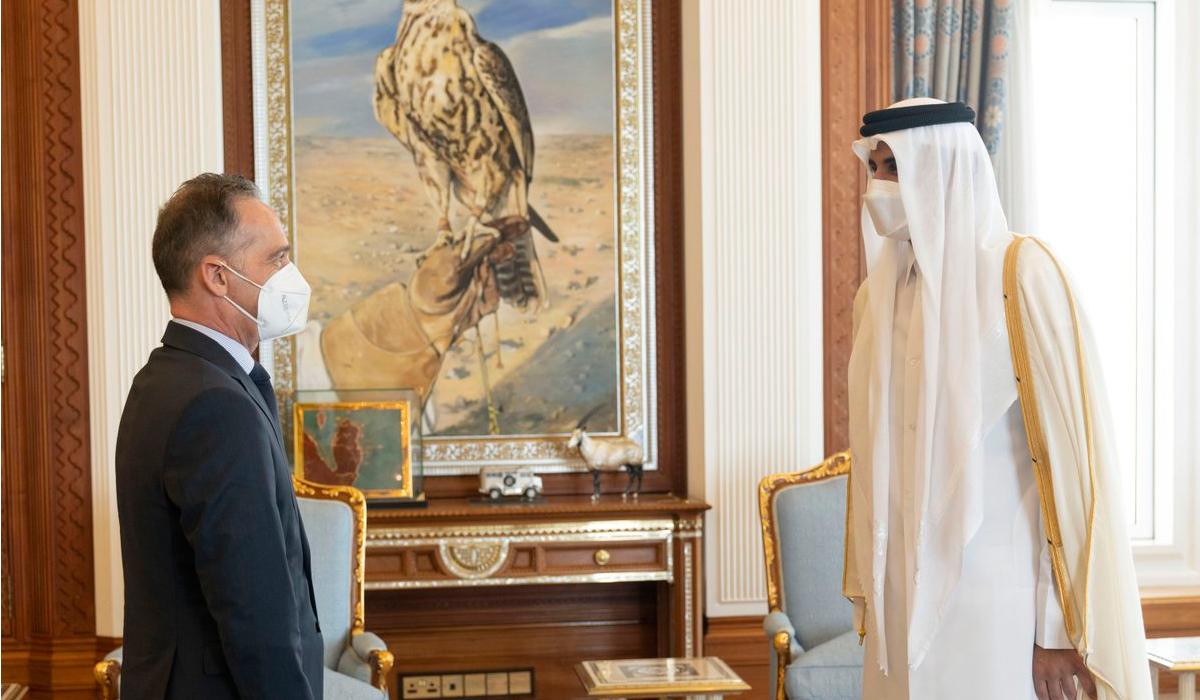 German Foreign Minister Thanks Amir for Qatar's Role in Afghanistan