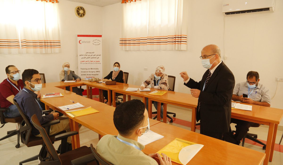 QRCS Continues Supporting Gaza's Healthcare System