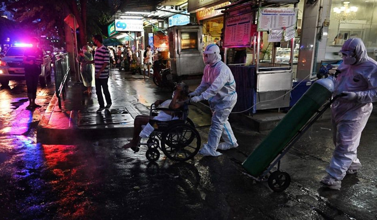 Thailand reports daily record of over 20,000 COVID-19 infections