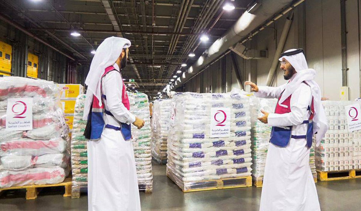Qatari Plane Carrying Humanitarian Aid Arrives at Kabul International Airport