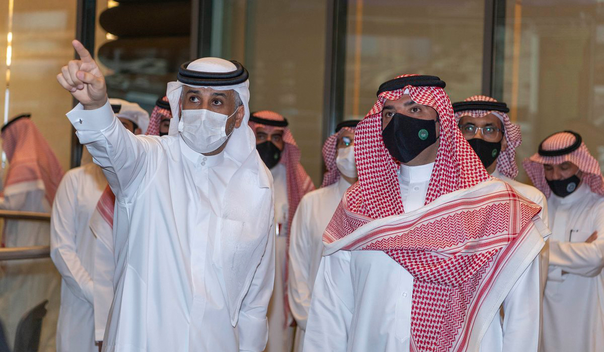 Saudi Minister of Interior Visit National Command Centre