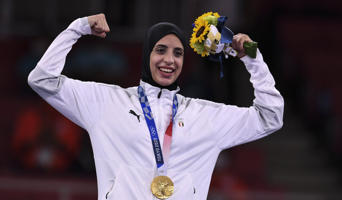 Egypt falls in love with its new Olympic gold medalist Feryal Ashraf
