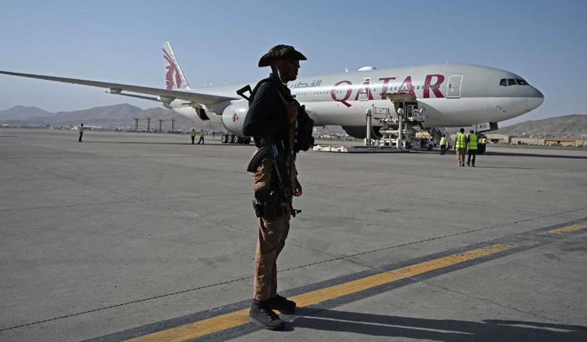 First international commercial flight leaves Kabul since US troop pullout: Qatar's FM