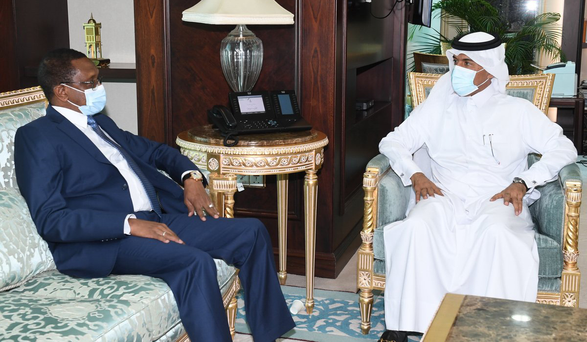 Secretary General of the Ministry of Foreign Affairs Meets Chad's Minister of Foreign Affairs