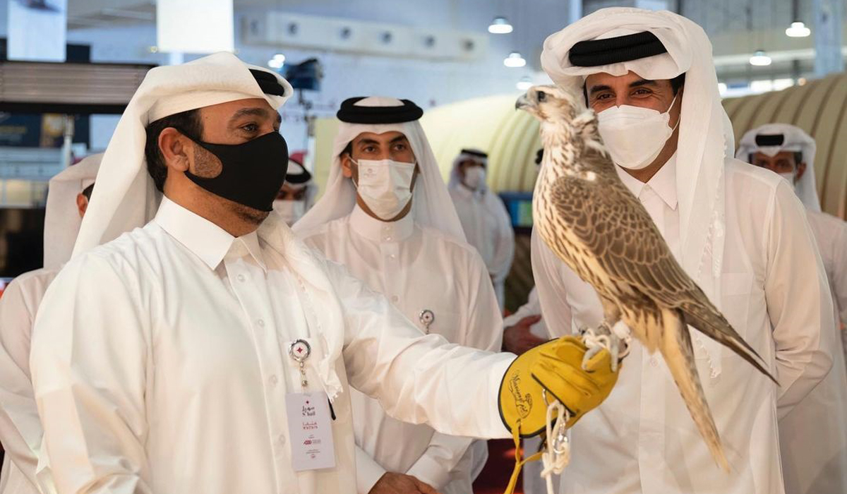 HH the Amir Visits S'hail 2021 Exhibition
