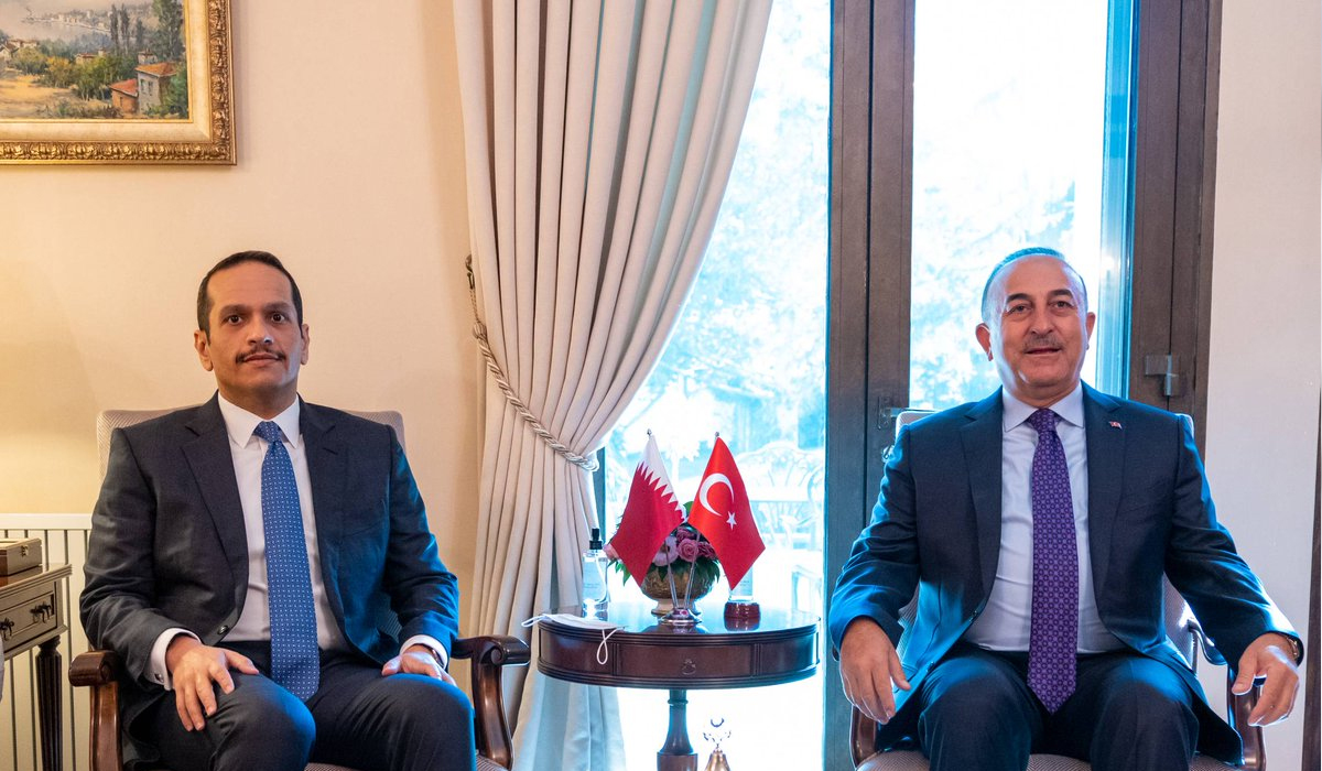 Deputy Prime Minister and Minister of Foreign Affairs Meets Turkish Foreign Minister