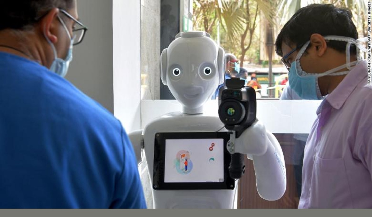 Robots are joining the fight against coronavirus in India