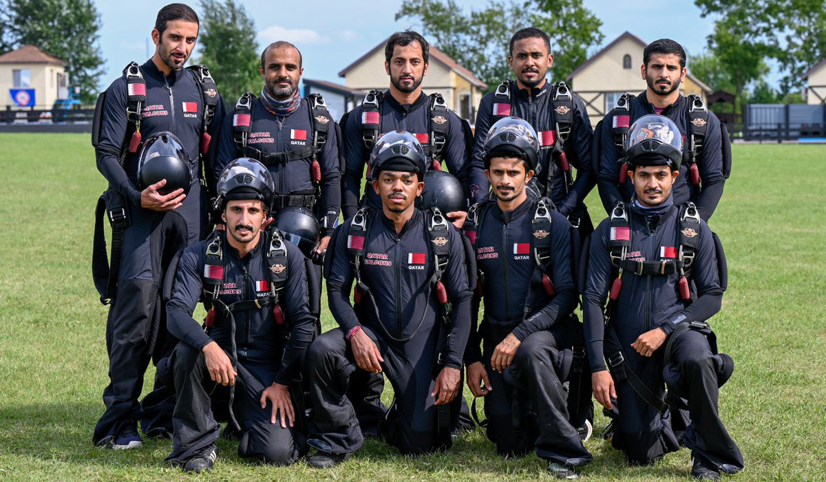 Good Start for Qatar in World Parachuting Championships