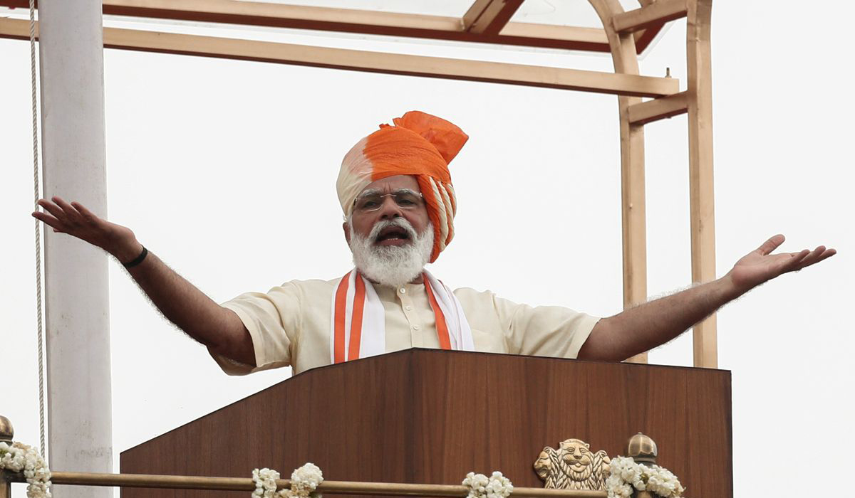 India's Modi says $1.35 trillion infrastructure plan to be unveiled soon