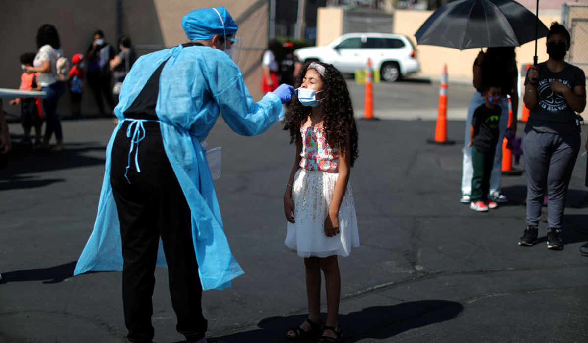 Children hospitalized with COVID-19 in U.S. hits record number