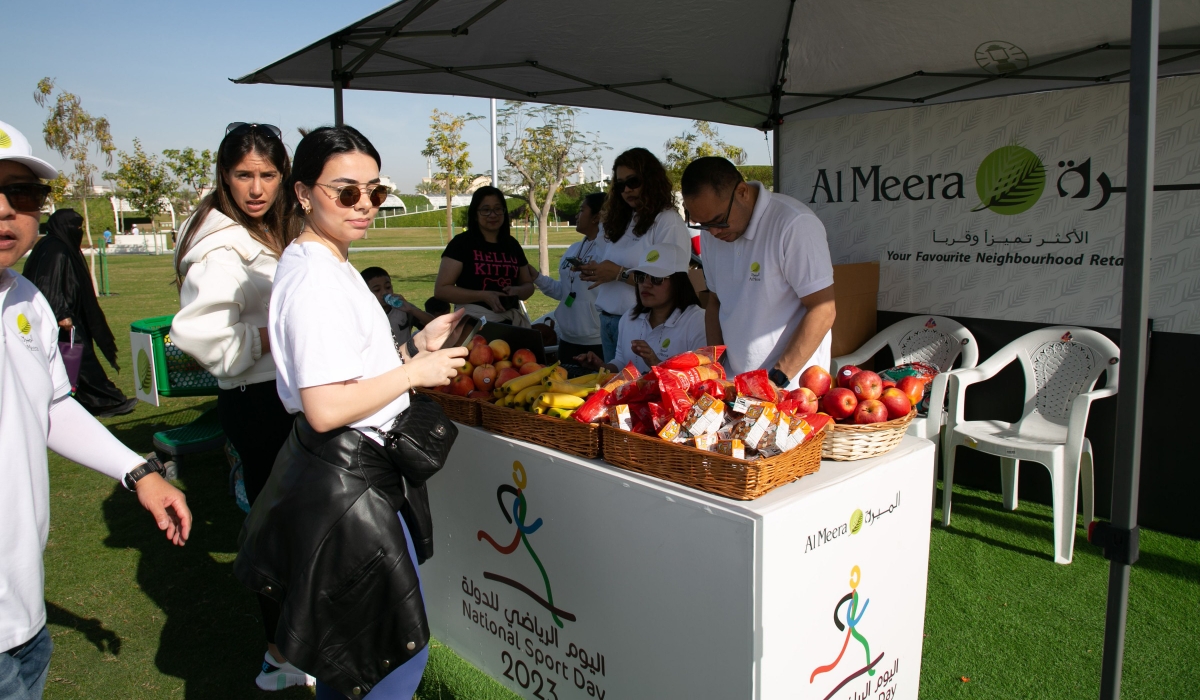 Al Meera celebrating Qatar National Sport Day