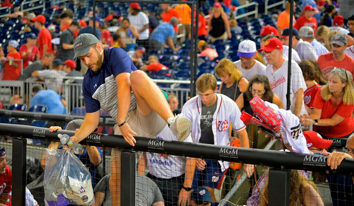 Four people shot outside Washington Nationals baseball stadium