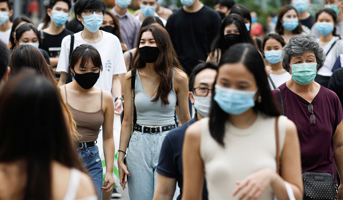 Singapore jails Briton for not wearing face mask in public
