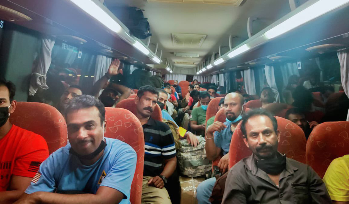 Indian Embassy Doha repatriates first batch of Afghan evacuees to India