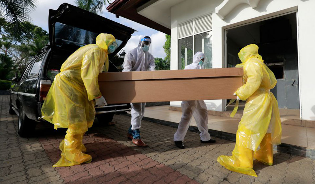 Amid COVID surge, some Sri Lankans opt for cardboard coffins