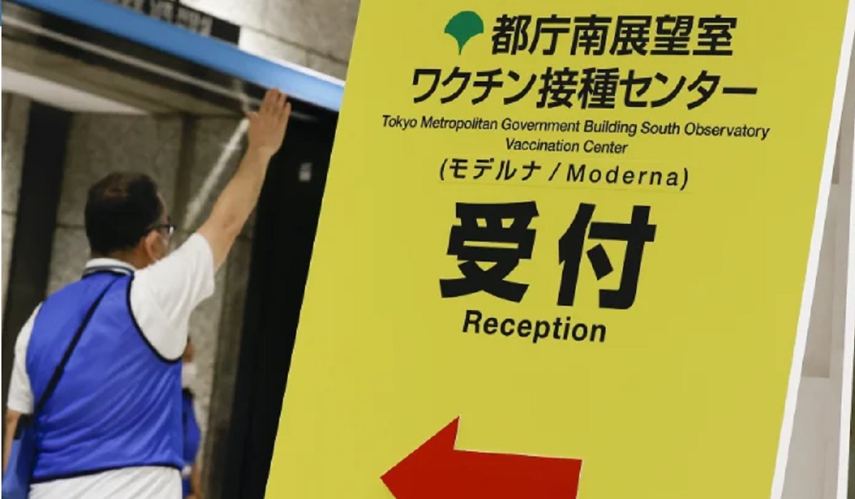 Japan suspends 1.6 million Moderna doses over contamination fears