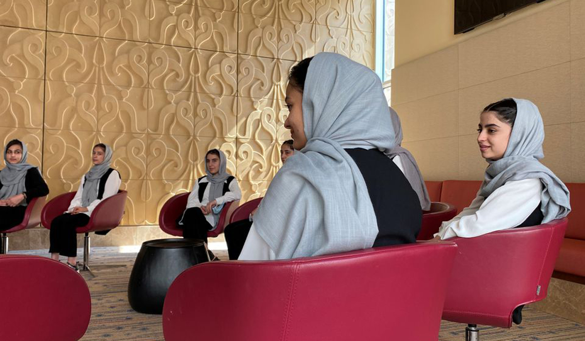 Don't abandon Afghanistan, pleads member of Afghan all-female robotics team