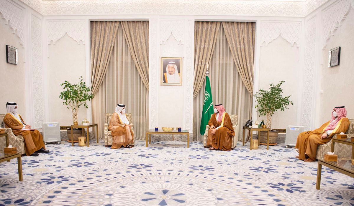 Qatar's Amir sends written message to Saudi Crown Prince