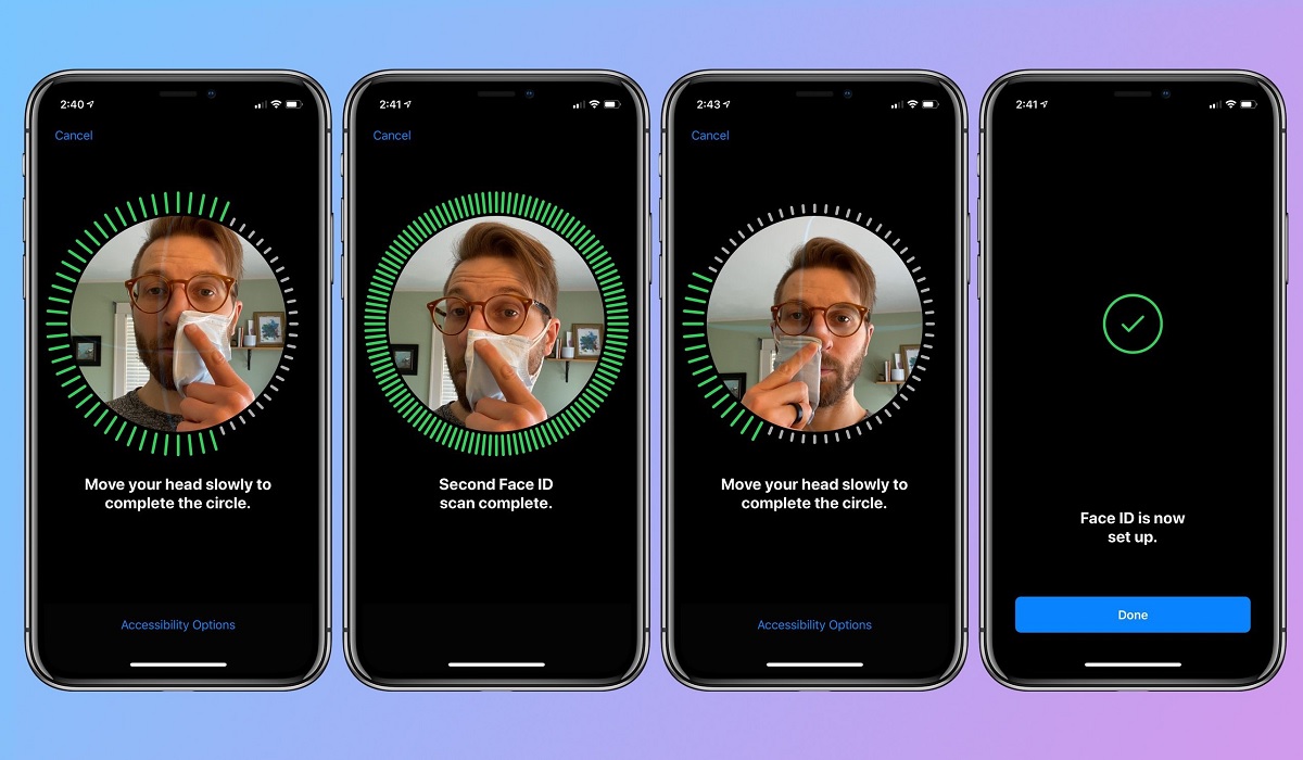 iPhone 13 Face ID could work with face masks and foggy glasses