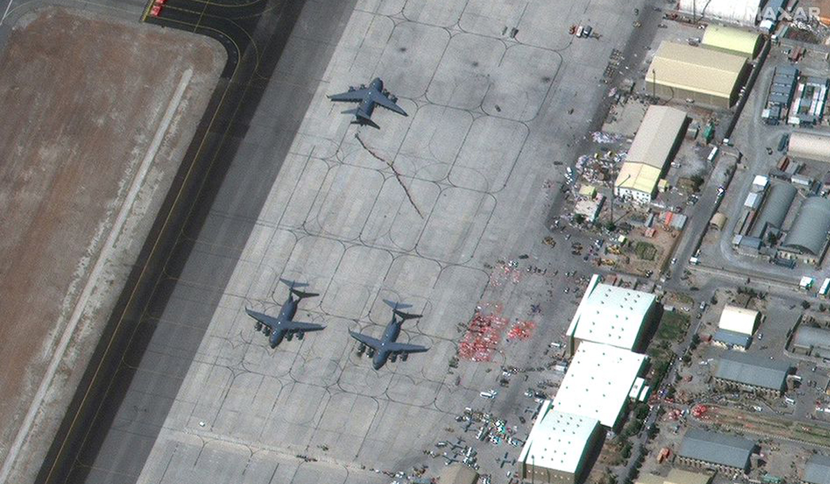 NATO allies struggle to keep Kabul airport open for aid after withdrawal