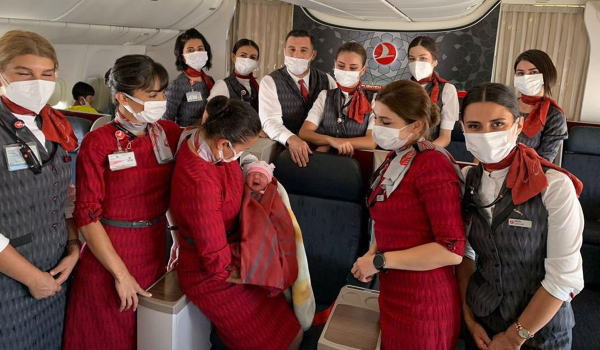 Afghan woman gives birth on evacuation flight to Britain