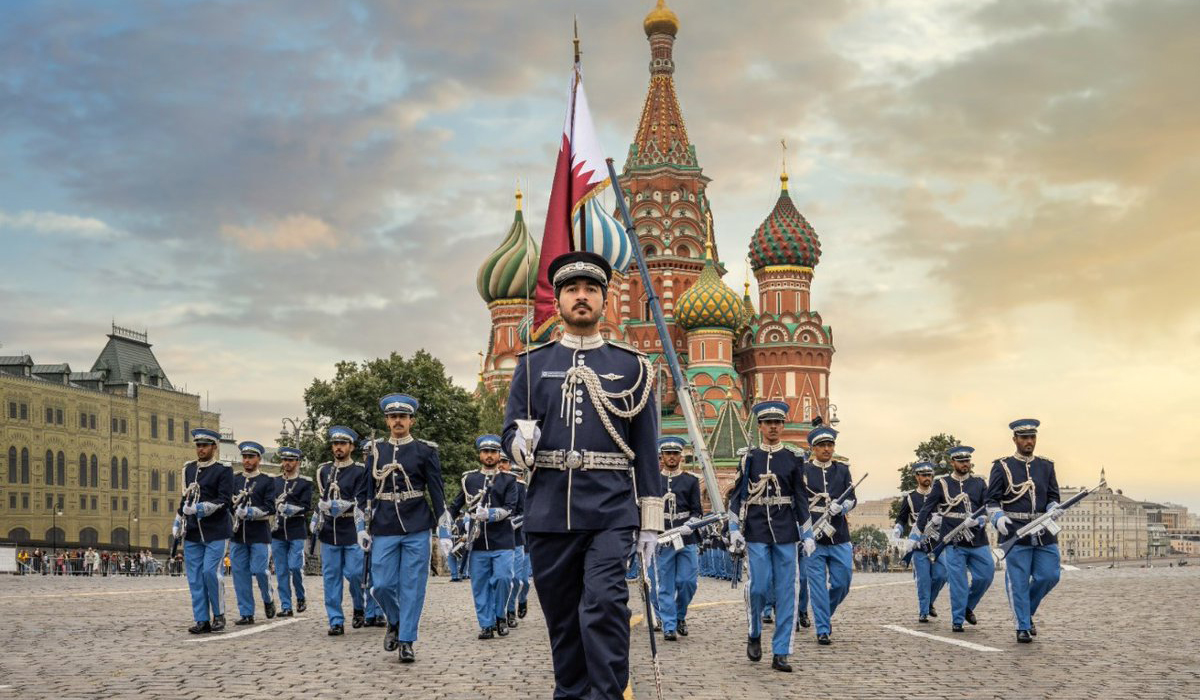 Qatar Participates in Opening of International Military Music Festival in Moscow