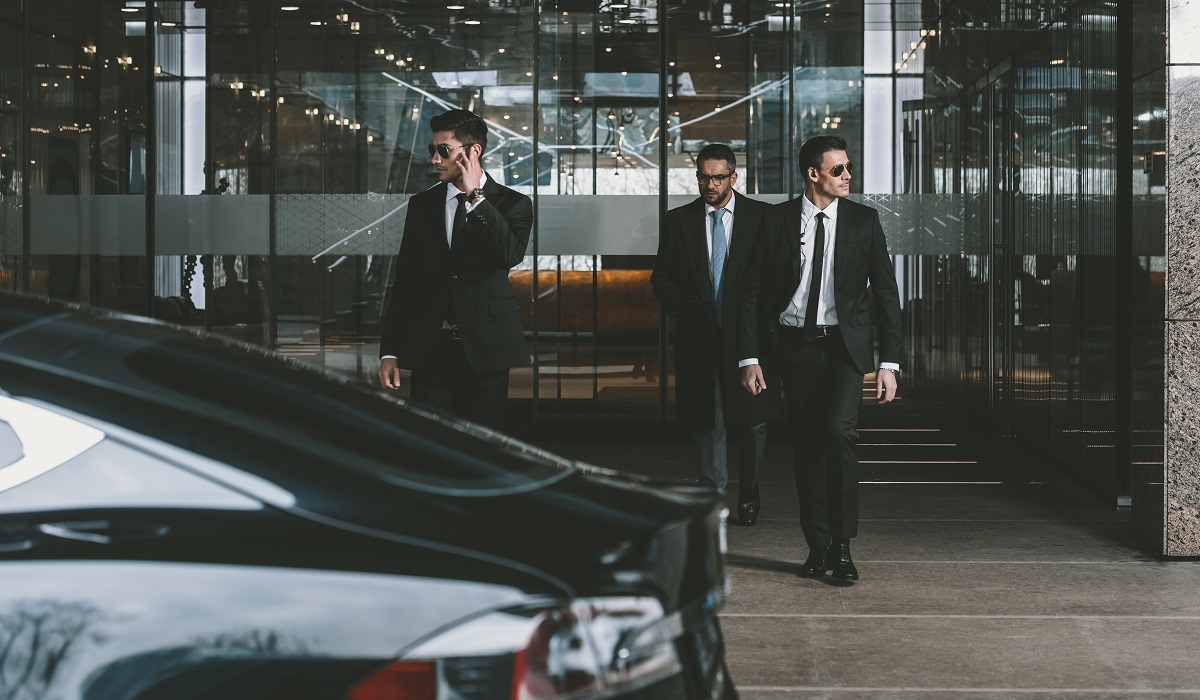 Bodyguards for officials
