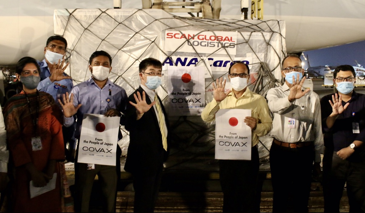 Japan gifts 3M coronavirus vaccine doses to Bangladesh