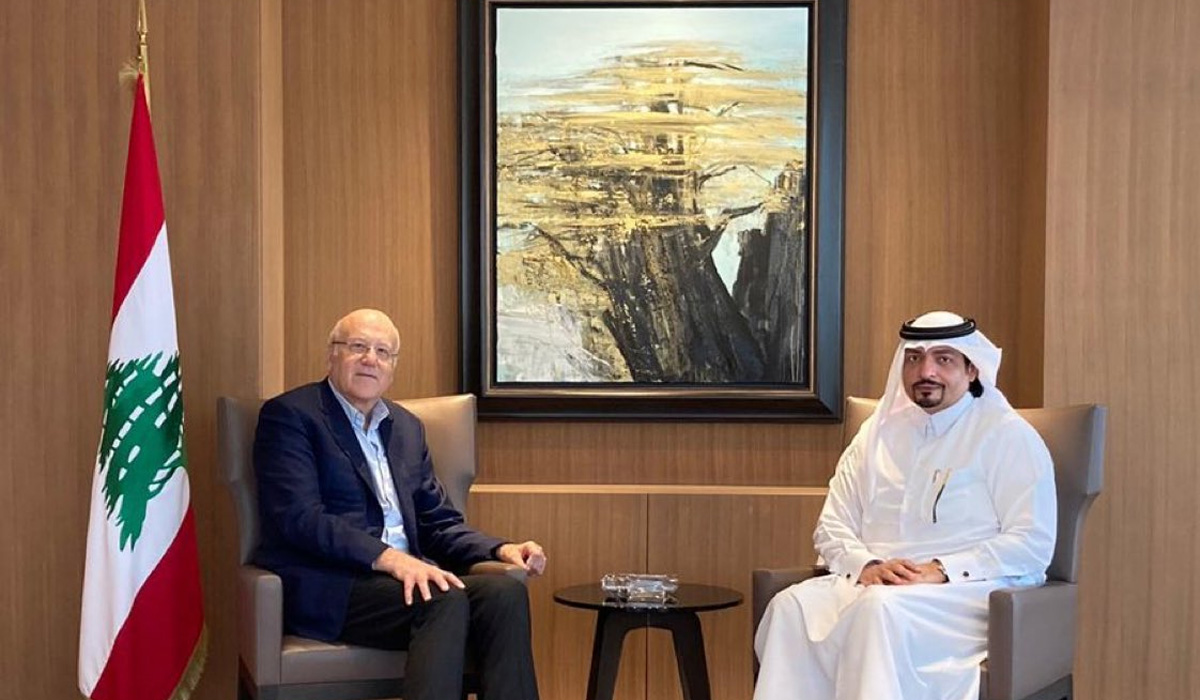 Qatari Ambassador Meets with Lebanese Prime Minister-Designate
