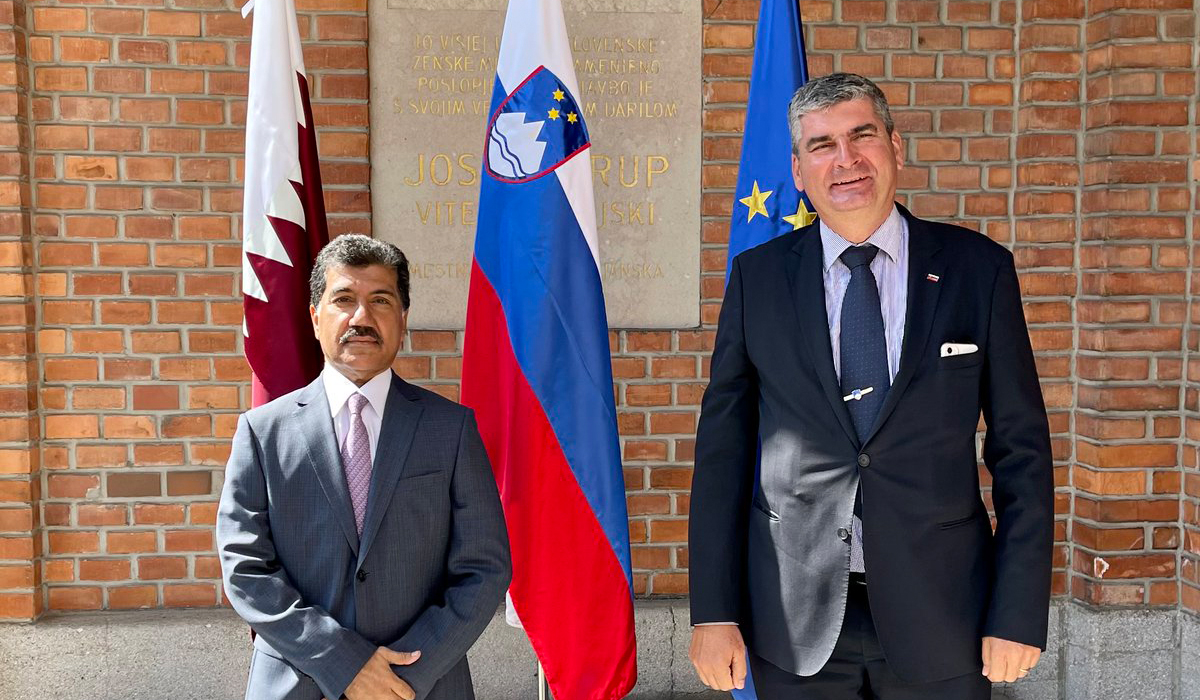 Secretary-General of Ministry of Foreign Affairs Meets Slovenian State Secretary